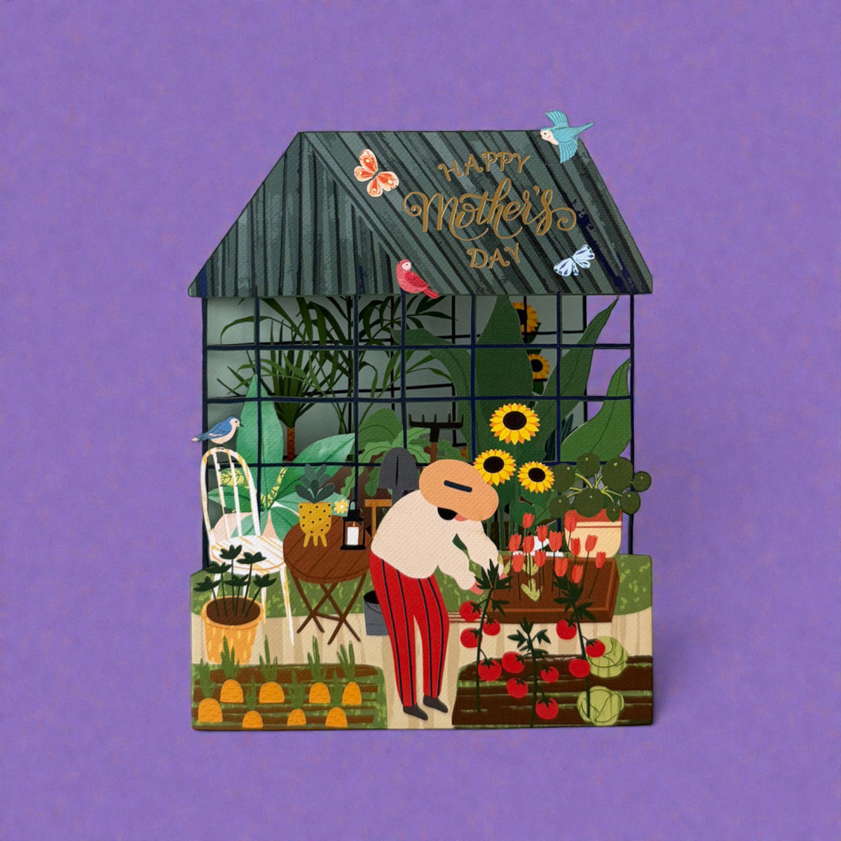 AL342 — Mum’s Greenhouse (6 cards)