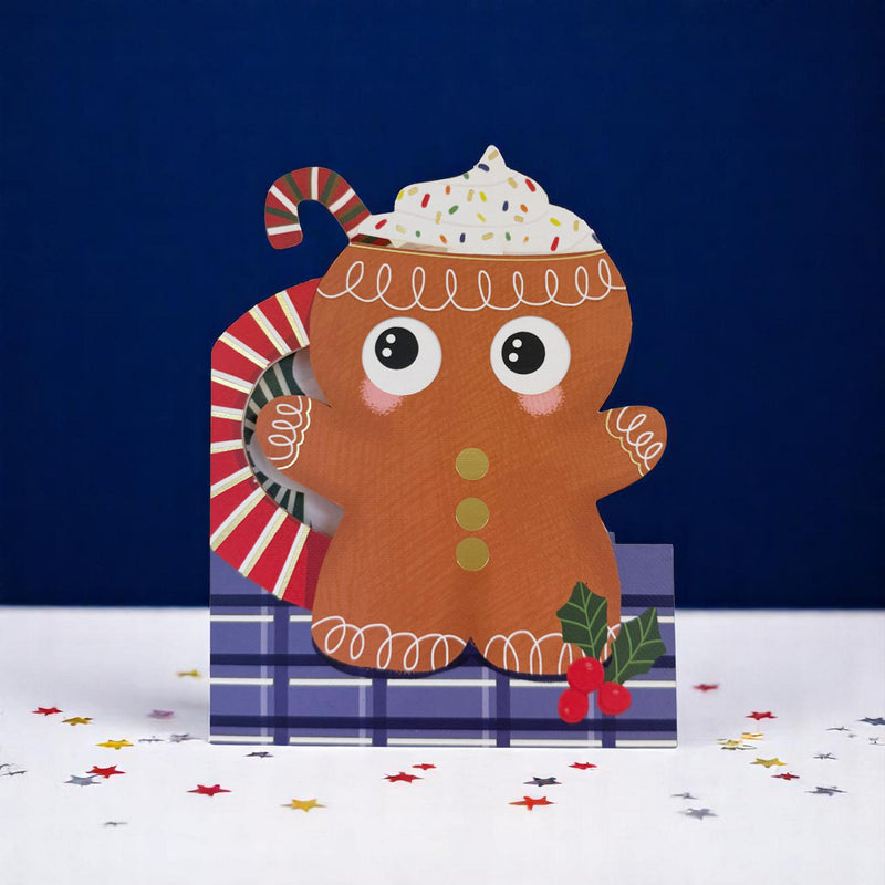 XWB002 -  Ginger bread Cup (6 cards)