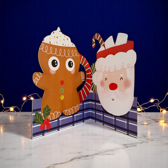 XWB002 -  Ginger bread Cup (6 cards)