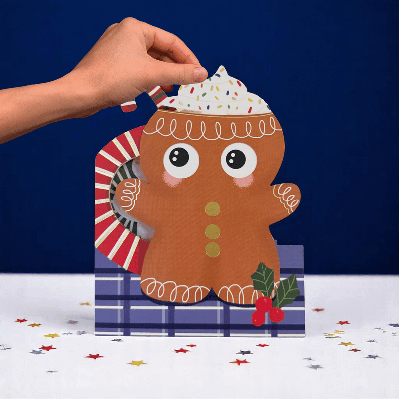 XWB002 -  Ginger bread Cup (6 cards)