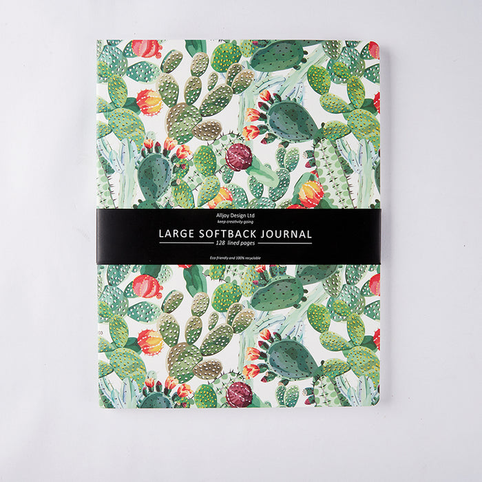 CACTI-LARGE SOFTBACK JOURNAL (set of 2)