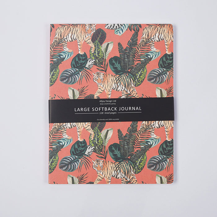 JUNGLE-LARGE SOFTBACK JOURNAL (set of 2)